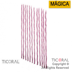 VELA 2327 IRREGULAR MAGICA 16 CM ROSA x 12